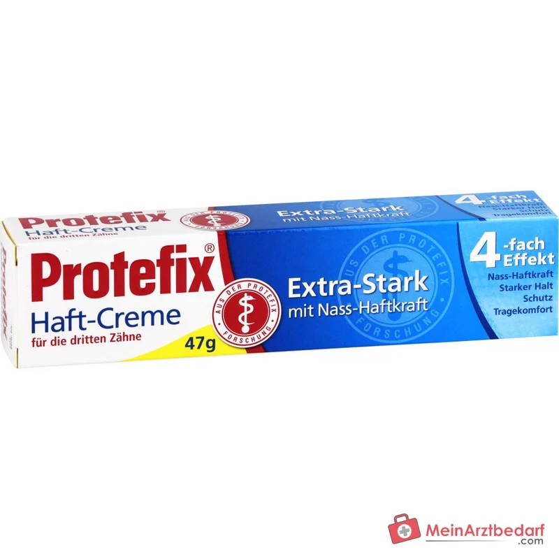 Protefix Haft-Creme Extra-Stark, 47 g