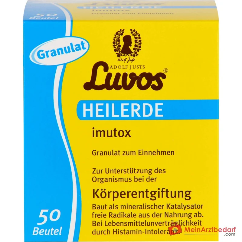 Luvos Adolf Justs Heilerde imutox Granulat, 50 Beutel