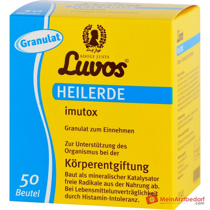 Luvos Adolf Justs Heilerde imutox Granulat, 50 Beutel