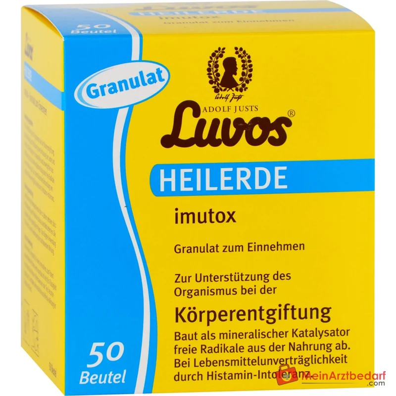 Luvos Adolf Justs Heilerde imutox Granulat, 50 Beutel