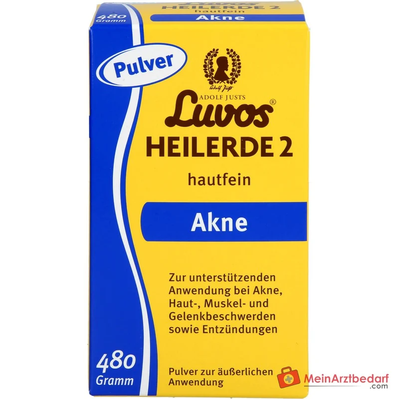 Luvos Heilerde 2 hautfein Pulver zur äußerlichen Anwendung, 480 g