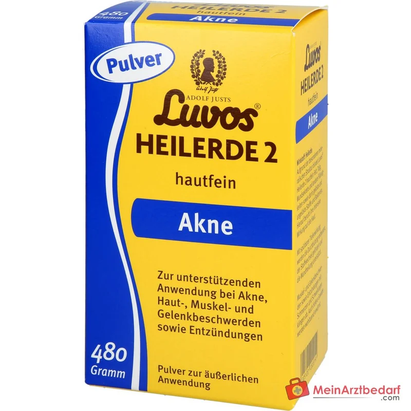 Luvos Heilerde 2 hautfein Pulver zur äußerlichen Anwendung, 480 g