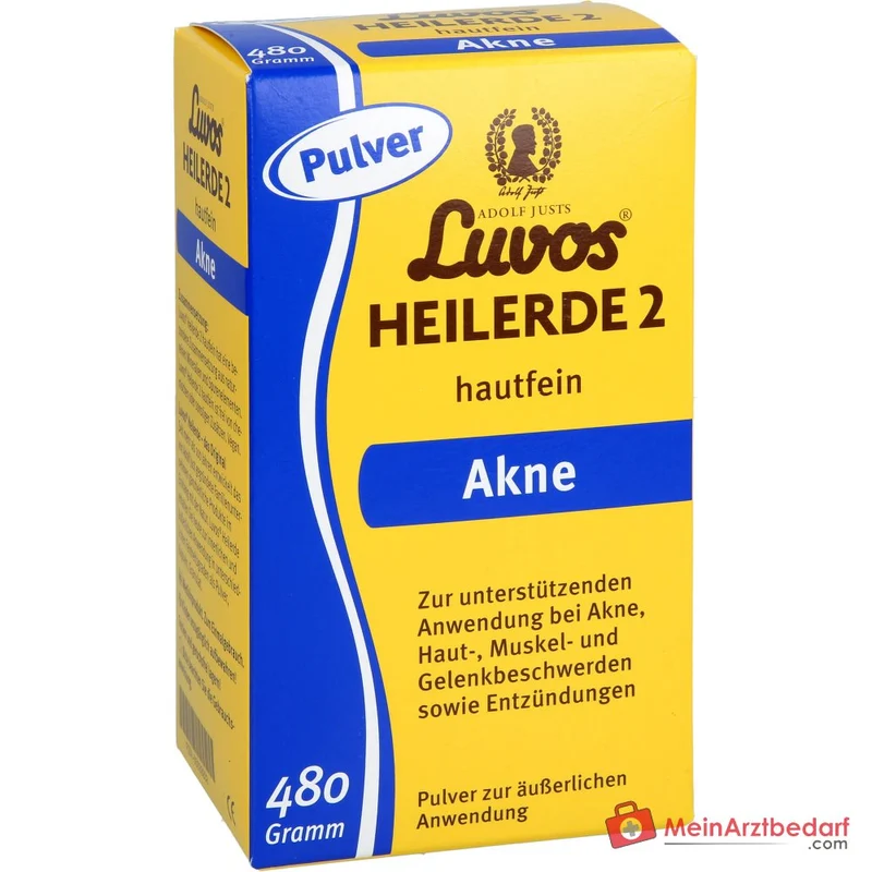 Luvos Heilerde 2 hautfein Pulver zur äußerlichen Anwendung, 480 g