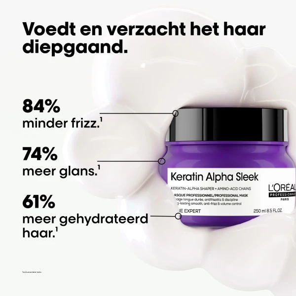 L'Oréal Professionnel Keratin Alpha Sleek Haarmaske 250ml