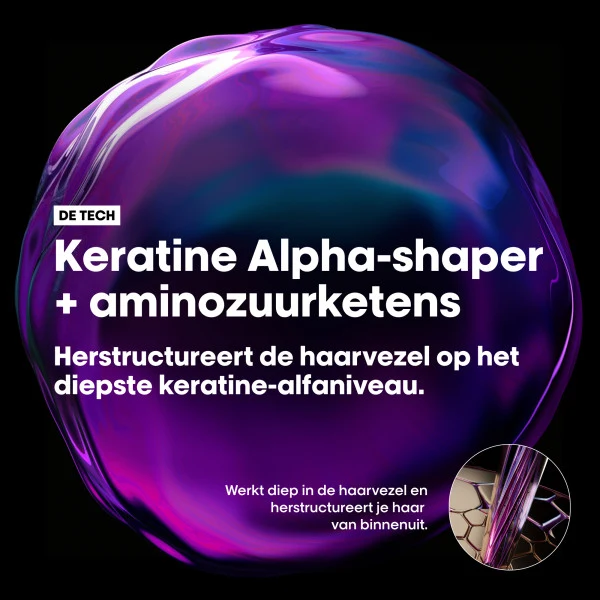 L'Oréal Professionnel Keratin Alpha Sleek Haarmaske 250ml