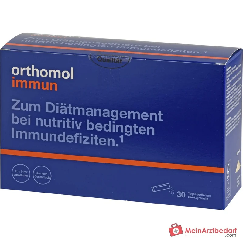 Orthomol Immun Direktgranulat Orange, 30 Stück