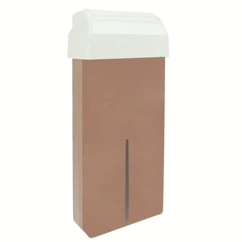 XANITALIA Wachspatrone Body "Chocolate" zur sanften Depilation mit großem Rollaufsatz, 100 ml