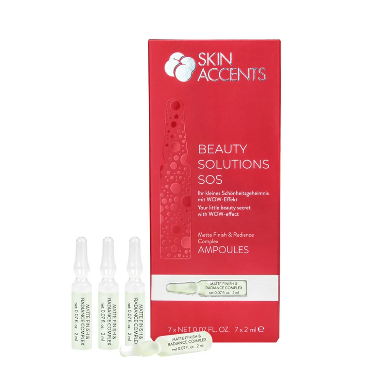 inspira:cosmetics - Skin Accents Matte Finish & Radiance Complex 7 x 2 ml