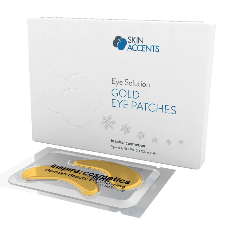 inspira:cosmetics - Skin Accents Eye Solution Gold Eye Patches 5 Paar