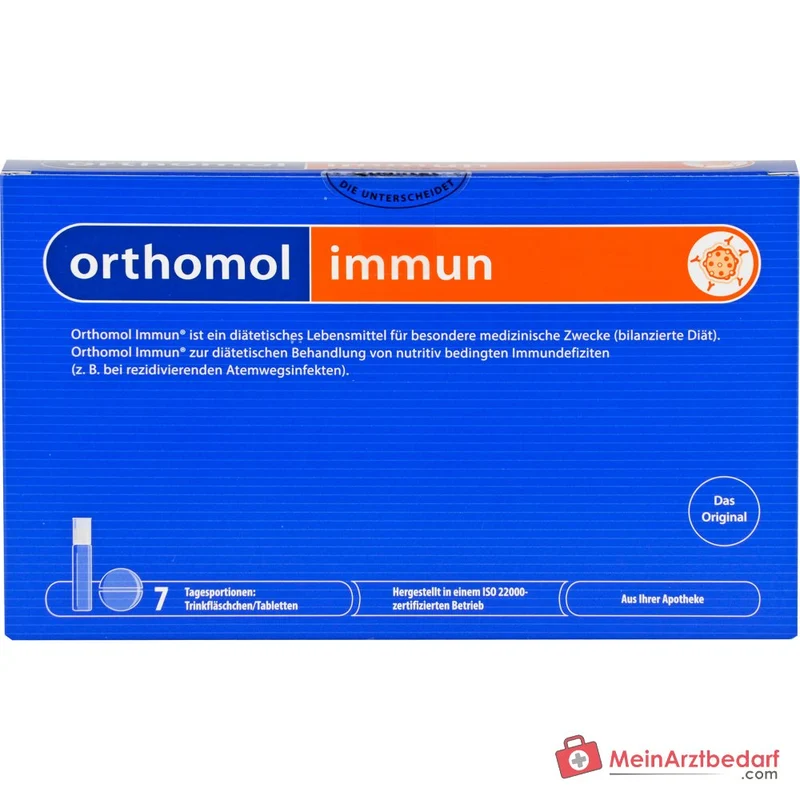 Orthomol Immun Trinkfläschchen/Tabletten, 7 St.