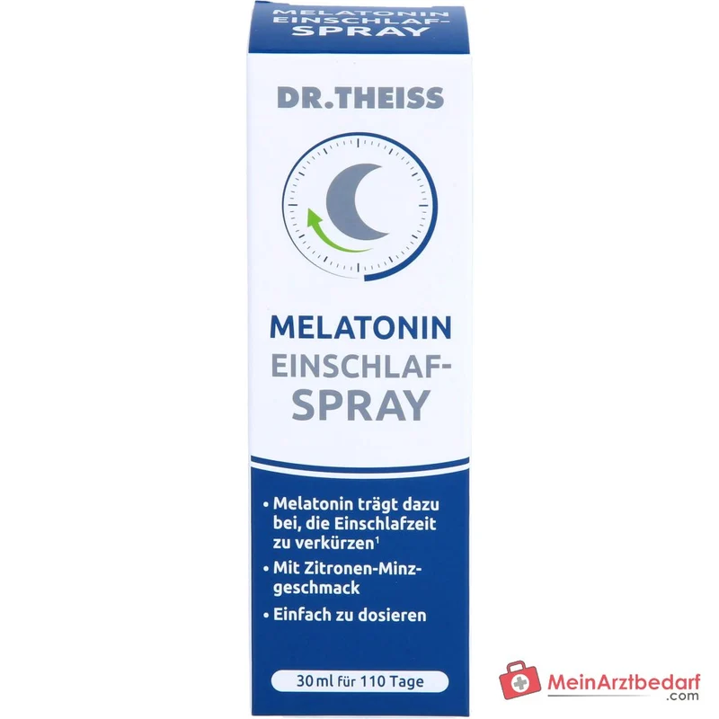 Dr. Theiss Melatonin Einschlaf-Spray Melatonin / Passionsblumenextrakt Mundspray, 30 ml
