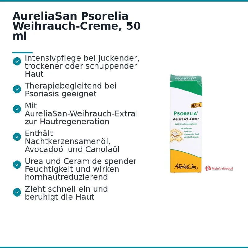AureliaSan Psorelia Weihrauch-Creme, 50 ml