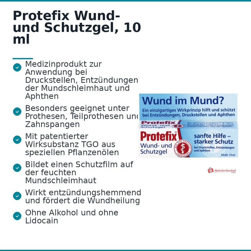 Protefix Wund- und Schutzgel, 10 ml
