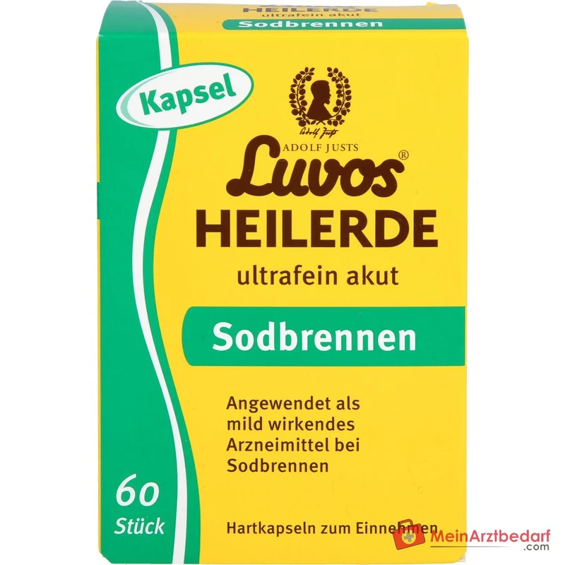 Luvos Heilerde ultrafein akut Sodbrennen Kapseln, 60 St.