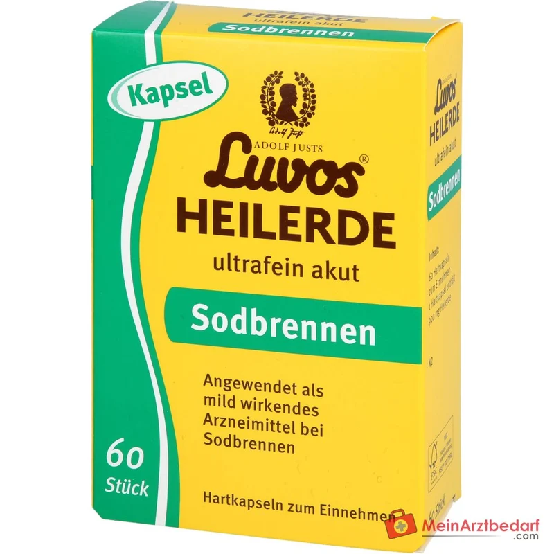 Luvos Heilerde ultrafein akut Sodbrennen Kapseln, 60 St.