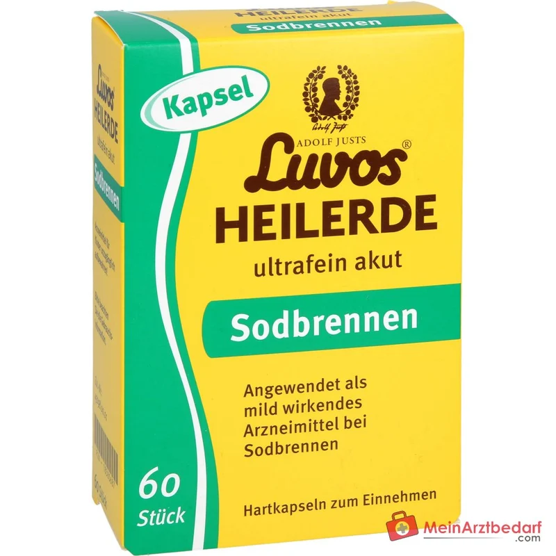Luvos Heilerde ultrafein akut Sodbrennen Kapseln, 60 St.
