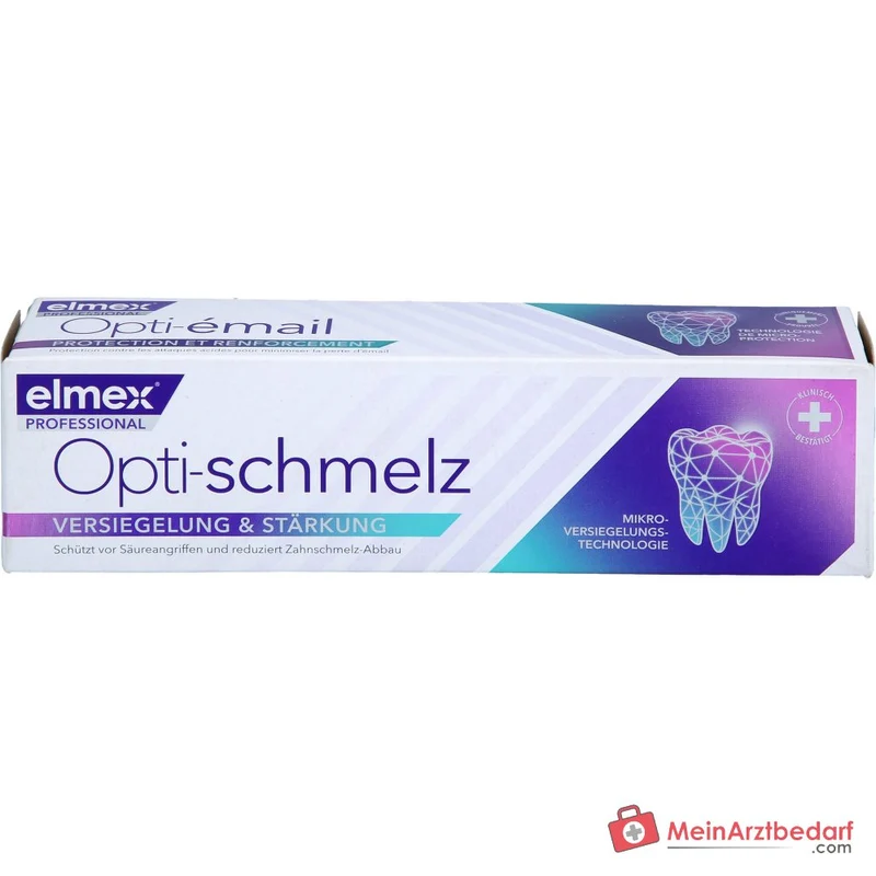 Elmex Zahnschmelzschutz Professional Chitosan / Zinnchlorid / Natriumfluorid Zahnpasta, 75 ml