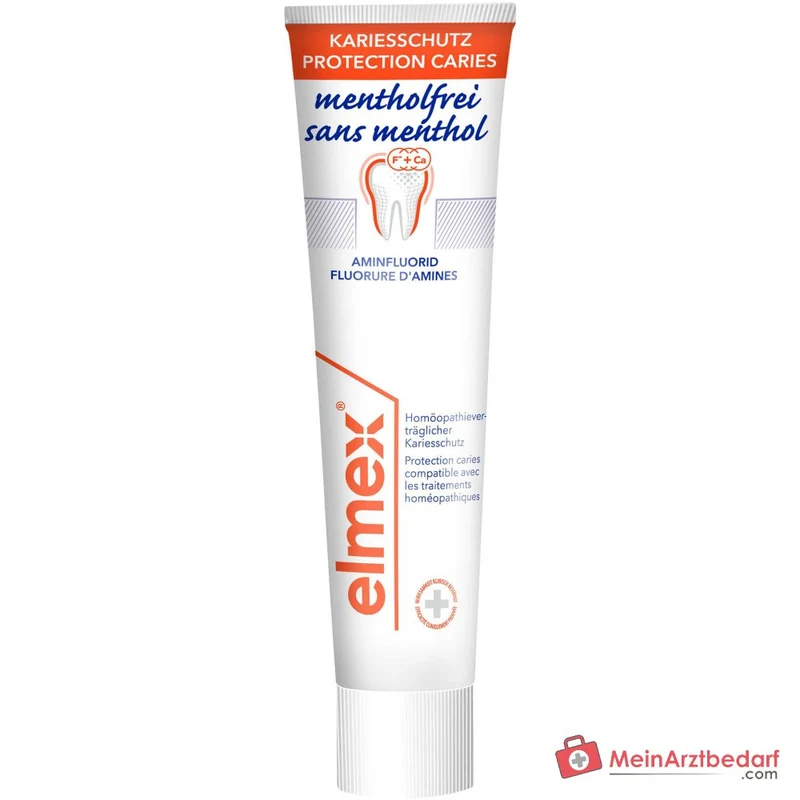 elmex mentholfrei Zahnpasta, 75 ml