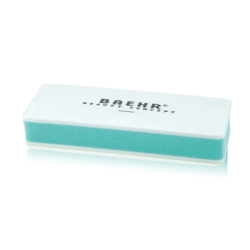 BAEHR Polierfeilblock "SANDWICH" mint/weiß Körnung 400/3000