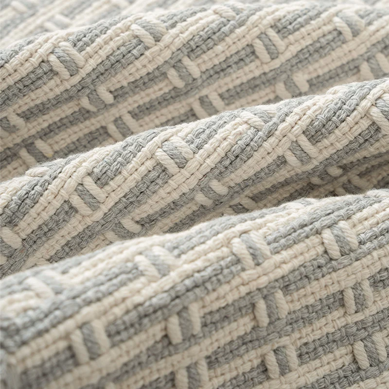 Gewebtes Tischset aus Baumwollmischung mit Waffelstruktur