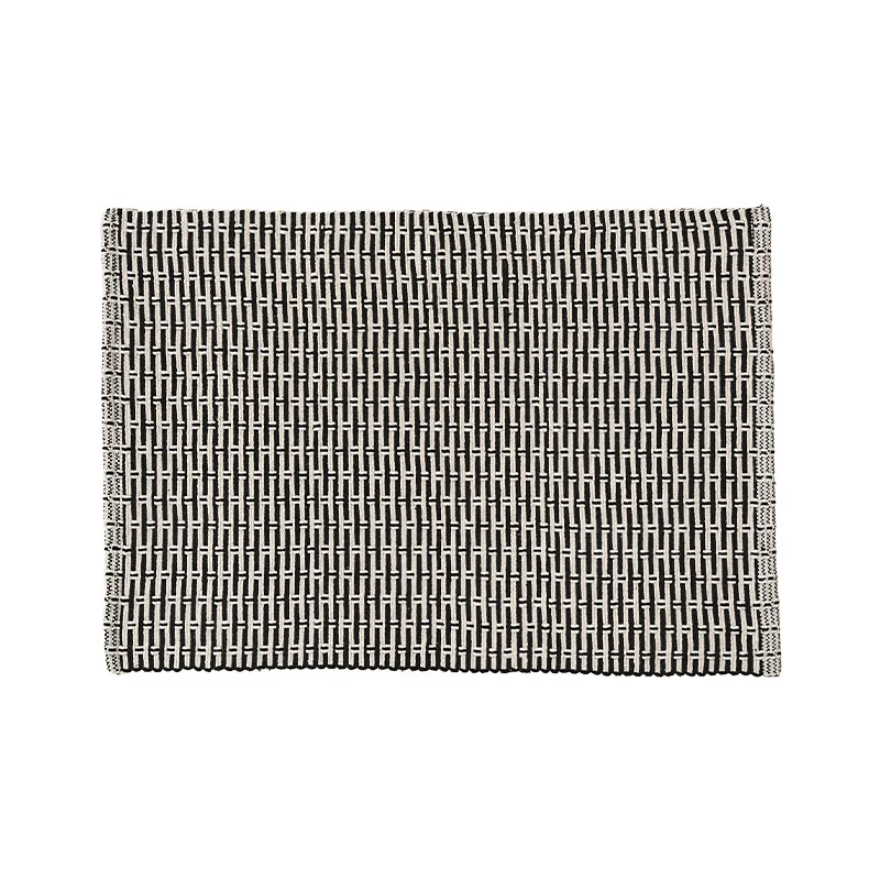 Gewebtes Tischset aus Baumwollmischung mit Waffelstruktur