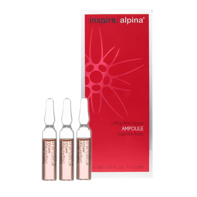 inspira:cosmetics - inspira:alpina Lifting / Anti-Fatigue Ampoule 7x 2 ml