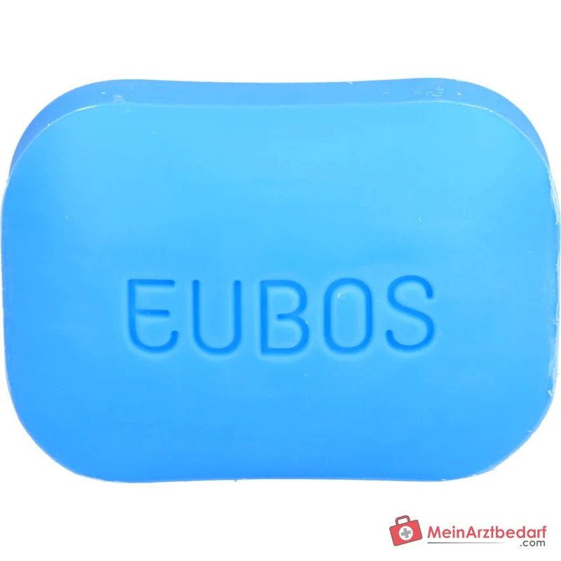 Eubos Basis Pflege Fest Waschstück Blau Seifenfreies Syndet Seife, 125 g