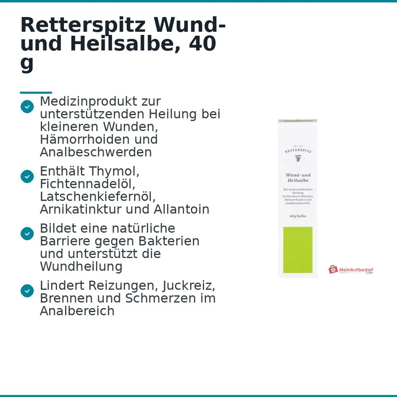 Retterspitz Wund- und Heilsalbe, 40 g