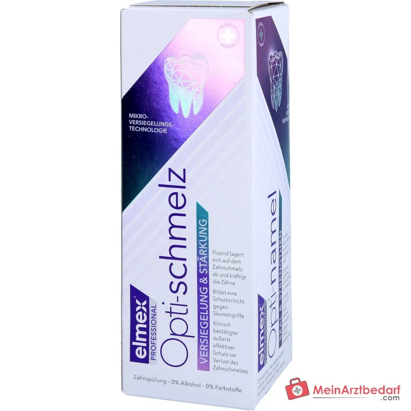 elmex Opti-schmelz Professional Olaflur / Natriumfluorid Mundspülung, 400 ml