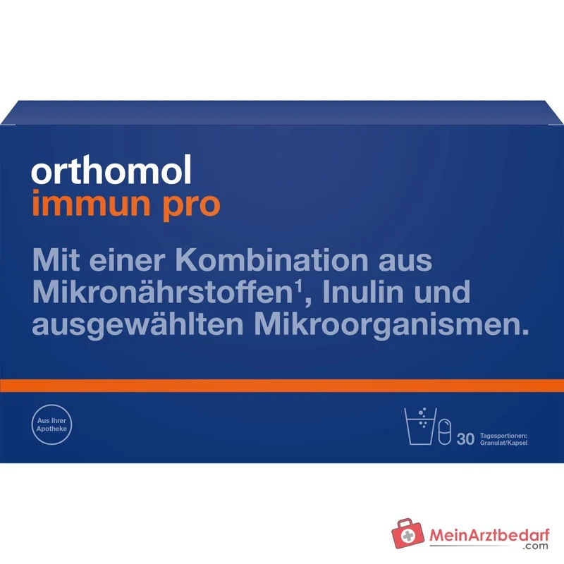 Orthomol Immun pro Granulat mit Kapseln, 30 Stück