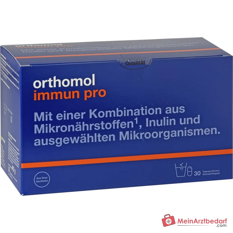 Orthomol Immun pro Granulat mit Kapseln, 30 Stück