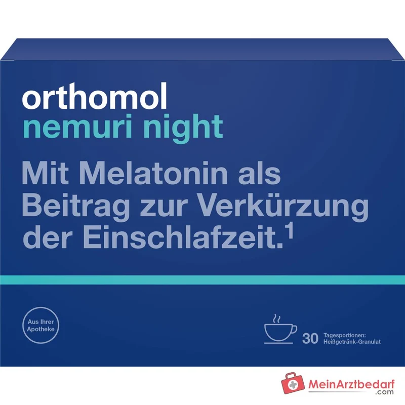 Orthomol Nemuri night Heißgetränk-Granulat, 30 x 10 g
