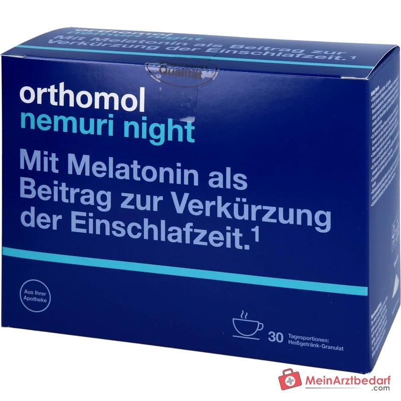 Orthomol Nemuri night Heißgetränk-Granulat, 30 x 10 g
