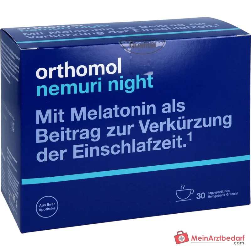 Orthomol Nemuri night Heißgetränk-Granulat, 30 x 10 g