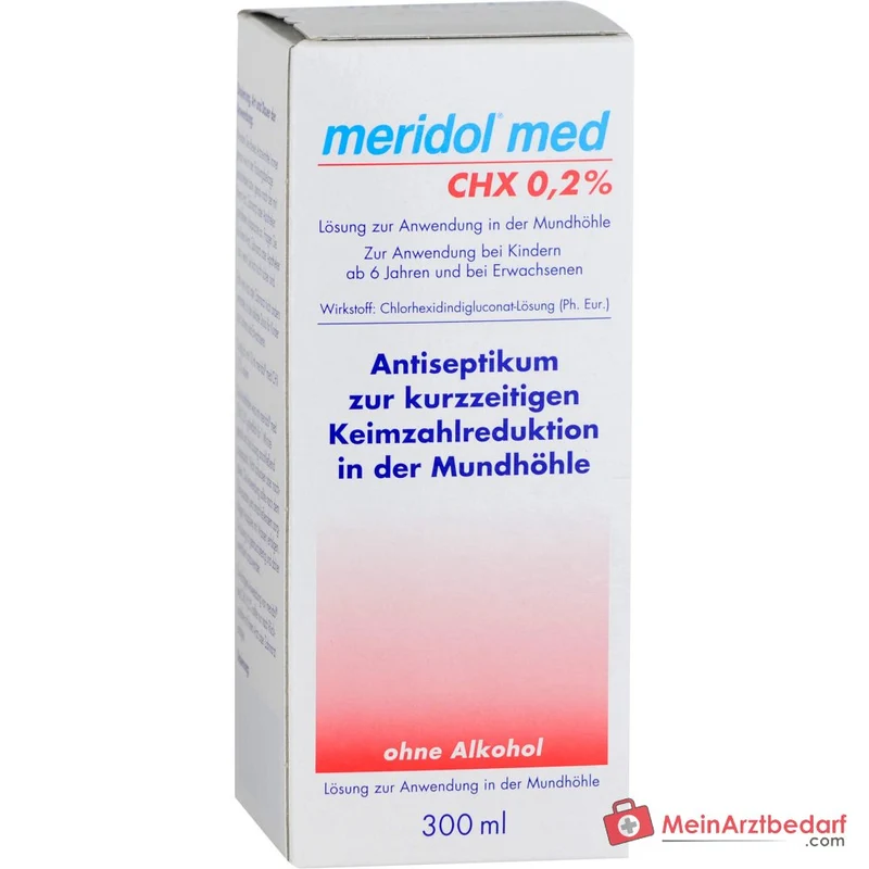meridol med CHX 0,2% Mundspülung, 300 ml