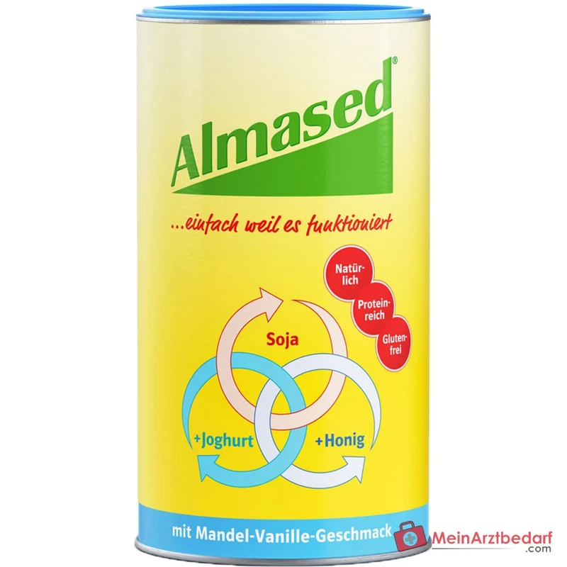 Almased Vitalkost Mandel-Vanille Mahlzeitersatz Pulver, 500 g