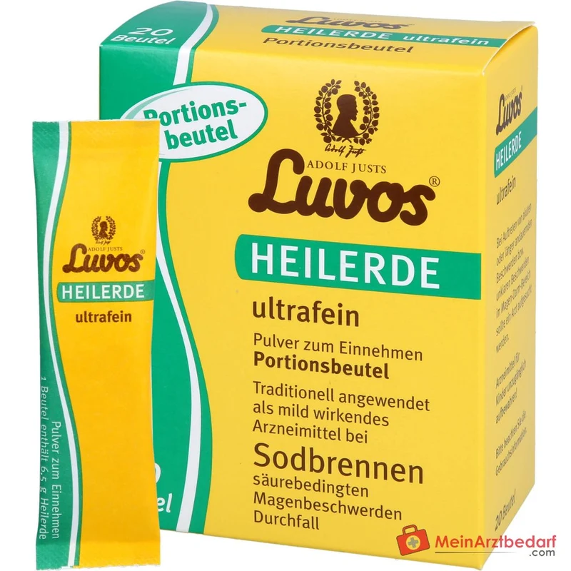 Luvos Heilerde ultrafein Portionsbeutel, 20 x 6,5 g