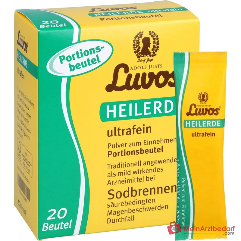 Luvos Heilerde ultrafein Portionsbeutel, 20 x 6,5 g
