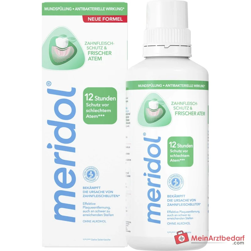 meridol Sicherer Atem Mundspülung, 400 ml