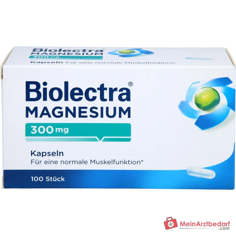 Biolectra Magnesium Magnesiumoxid Kapseln, 100 St.