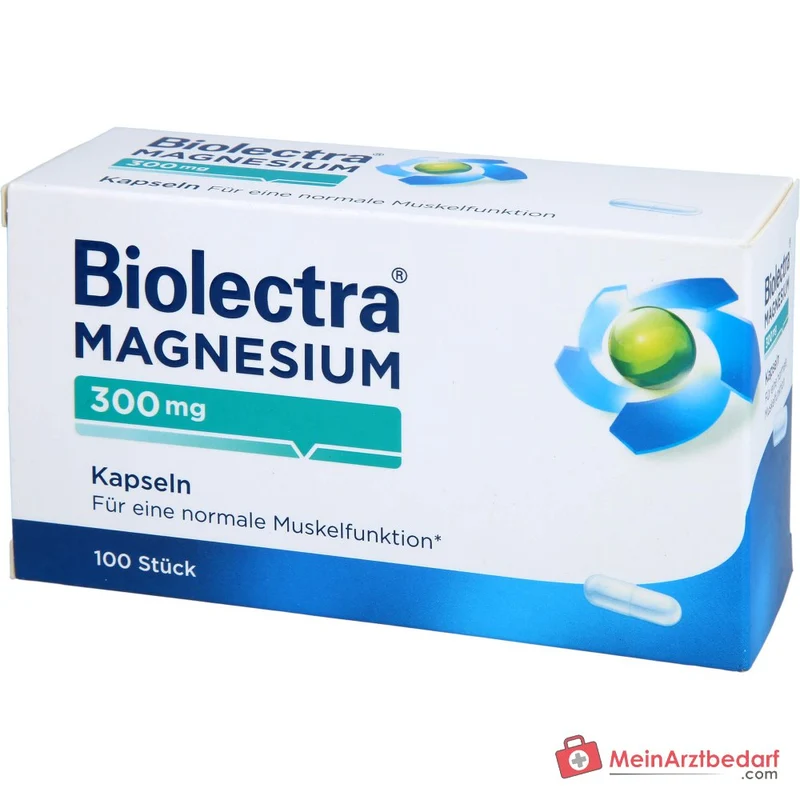 Biolectra Magnesium Magnesiumoxid Kapseln, 100 St.