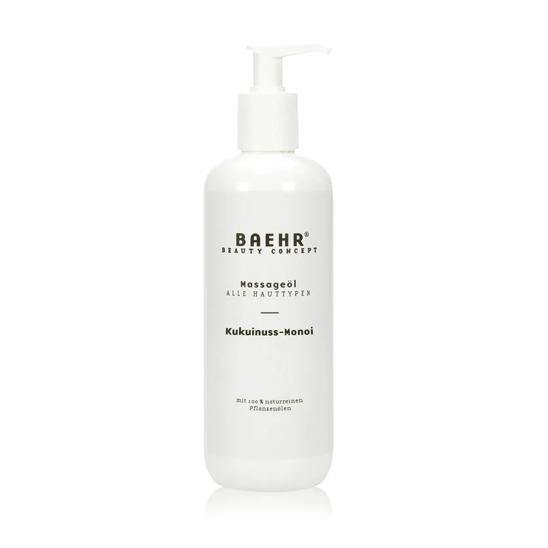 BAEHR Massageöl Kukuinuss-Monoi 500 ml