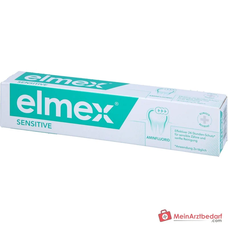 elmex Sensitive Aminfluorid Zahnpasta, 75 ml