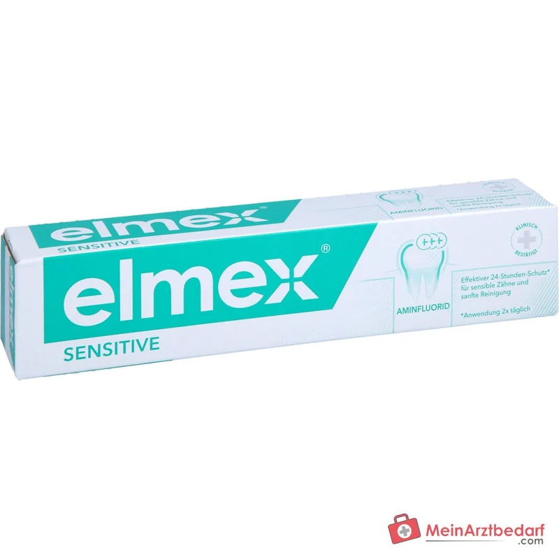elmex Sensitive Aminfluorid Zahnpasta, 75 ml