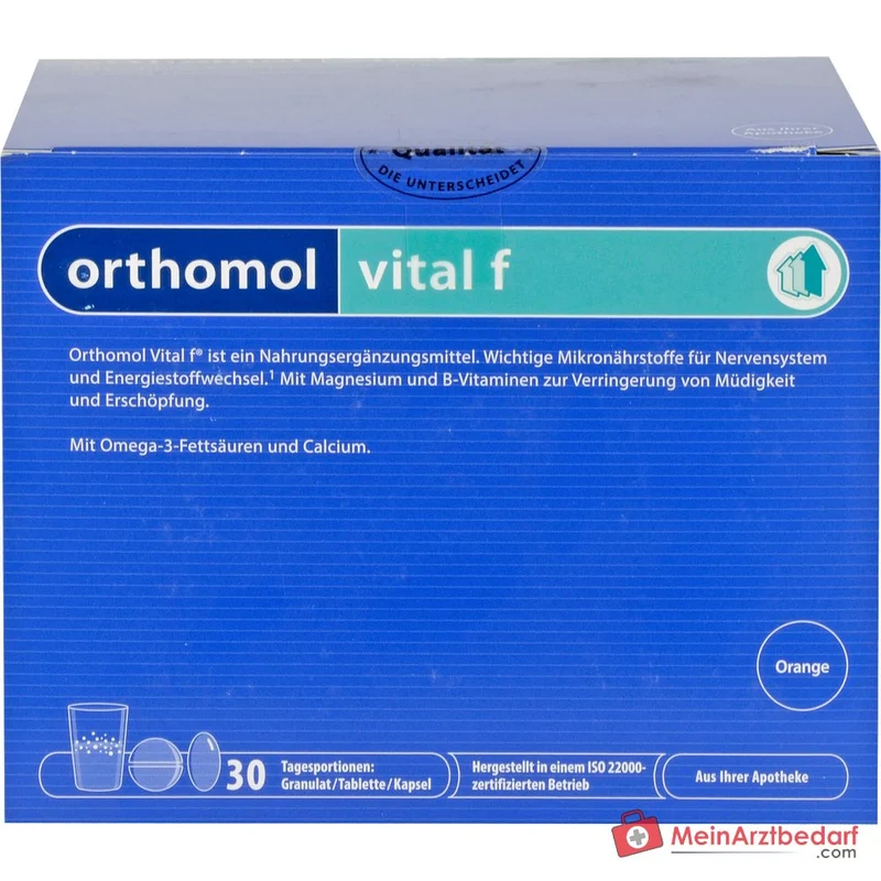 Orthomol Vital f Granulat/Tablette/Kapsel, 30 Tagesportionen