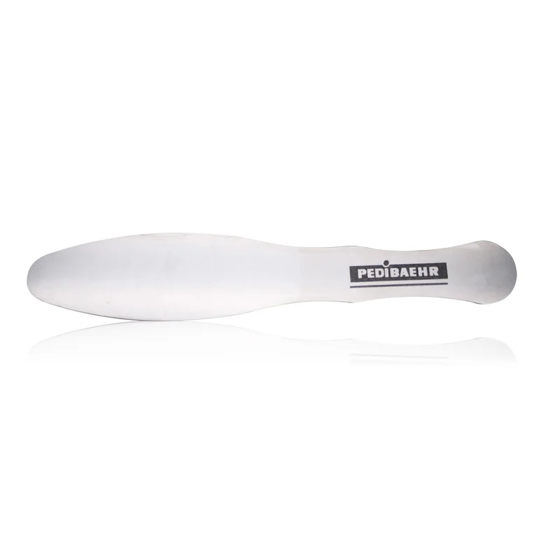 pediBAEHR Hornhautfeile aus Edelstahl, 22 cm sterilisierbar
