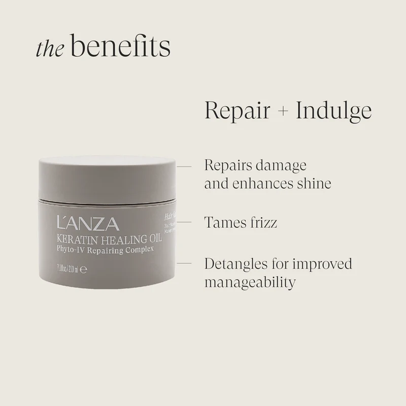 L'ANZA Keratin Healing Oil Haarmasker 210ml
