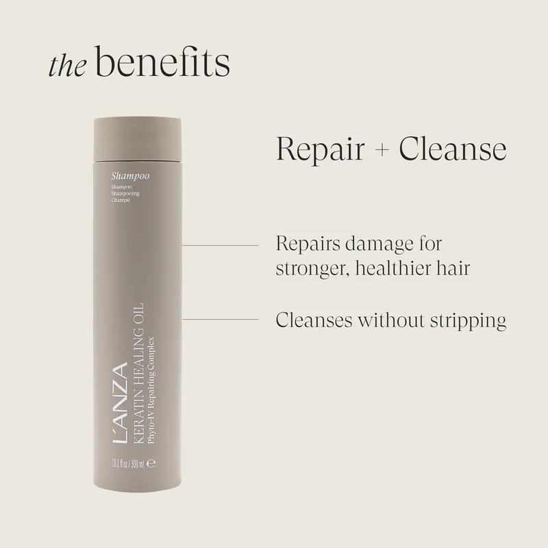 L'ANZA Keratin Healing Oil Shampoo
