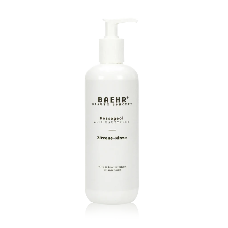 BAEHR Massageöl Zitrone- Minze 500 ml