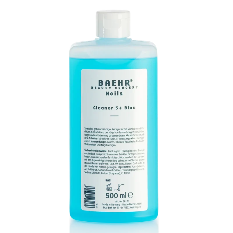 BAEHR BEAUTY CONCEPT - NAILS Cleaner 5+ Blau
